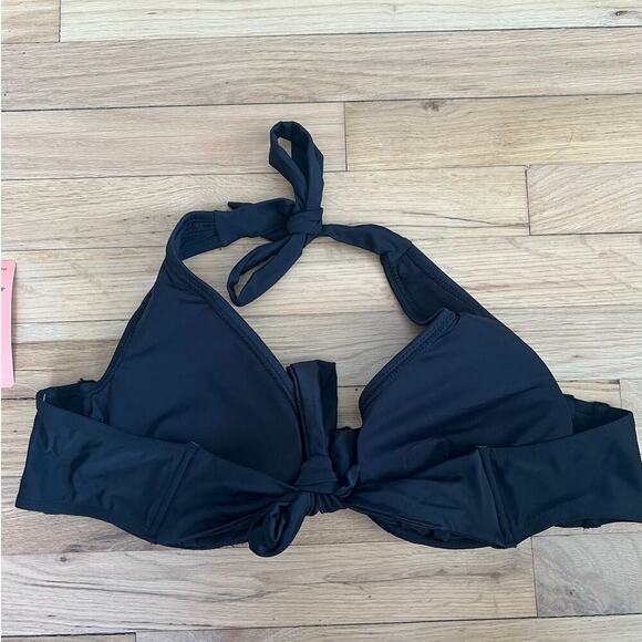 NEW Shapermint Women's 2XL Black Full Coverage Halter Bikini Top Shape Swim Sexy - Picture 3 of 8